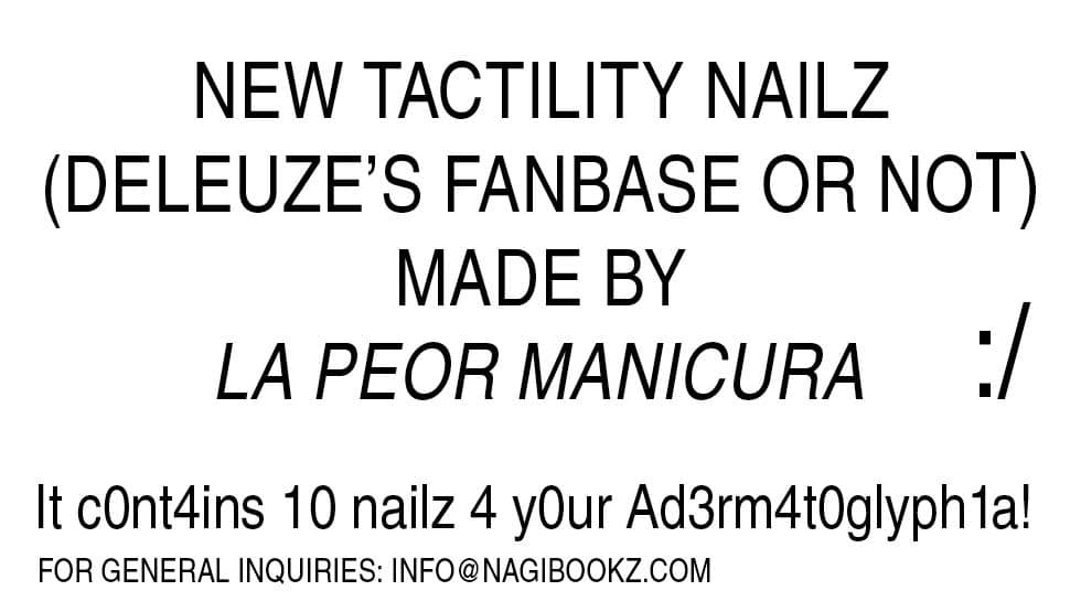 Cover of New Tactility Nailz